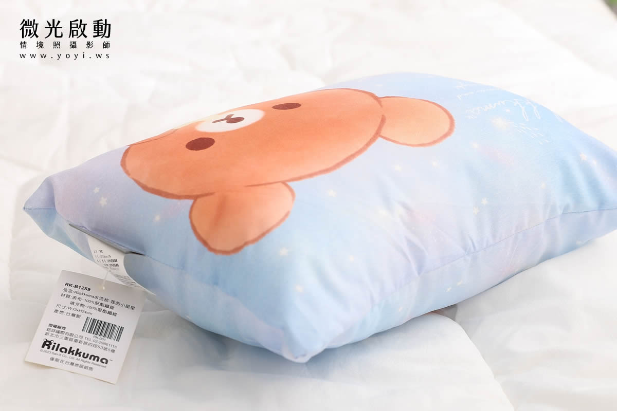 抱枕商品攝影｜童趣插畫風格抱枕木質調情境攝影｜床的嫁紗 1