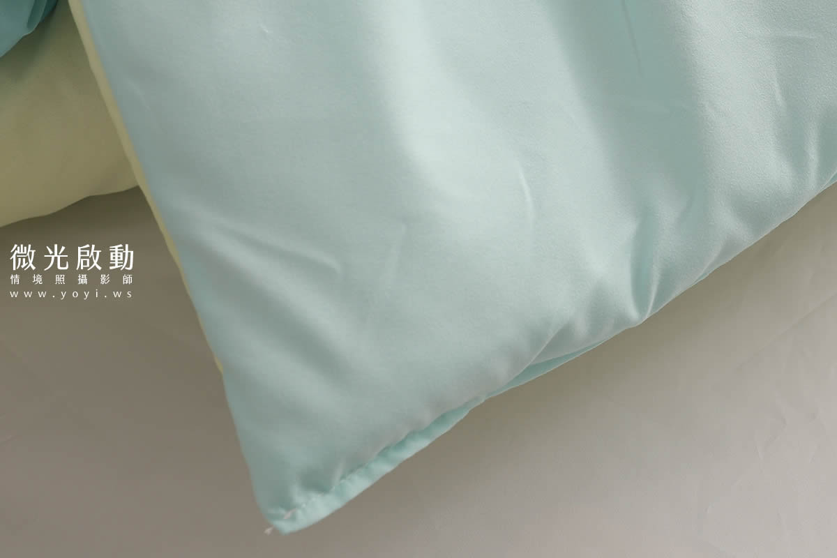 卡通聯名寢具攝影｜角落生物圖騰暖暖被情境攝影｜床的嫁紗 9