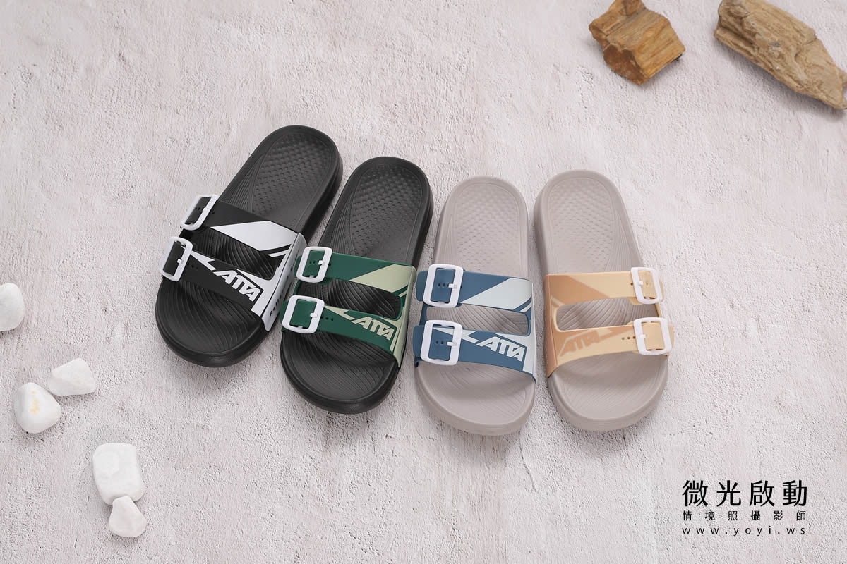 服飾配件商品攝影｜多色系居家拖鞋與包包生活感情境攝影｜太松鞋業 35