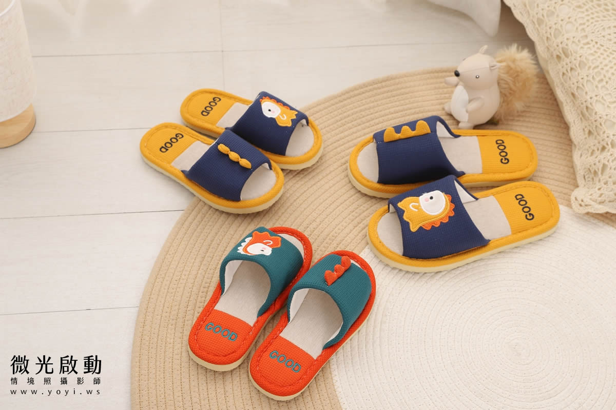 服飾配件商品攝影｜多色系居家拖鞋與包包生活感情境攝影｜太松鞋業 41