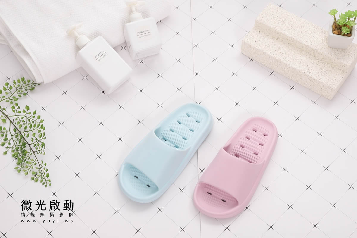 服飾配件商品攝影｜多色系居家拖鞋與包包生活感情境攝影｜太松鞋業 43