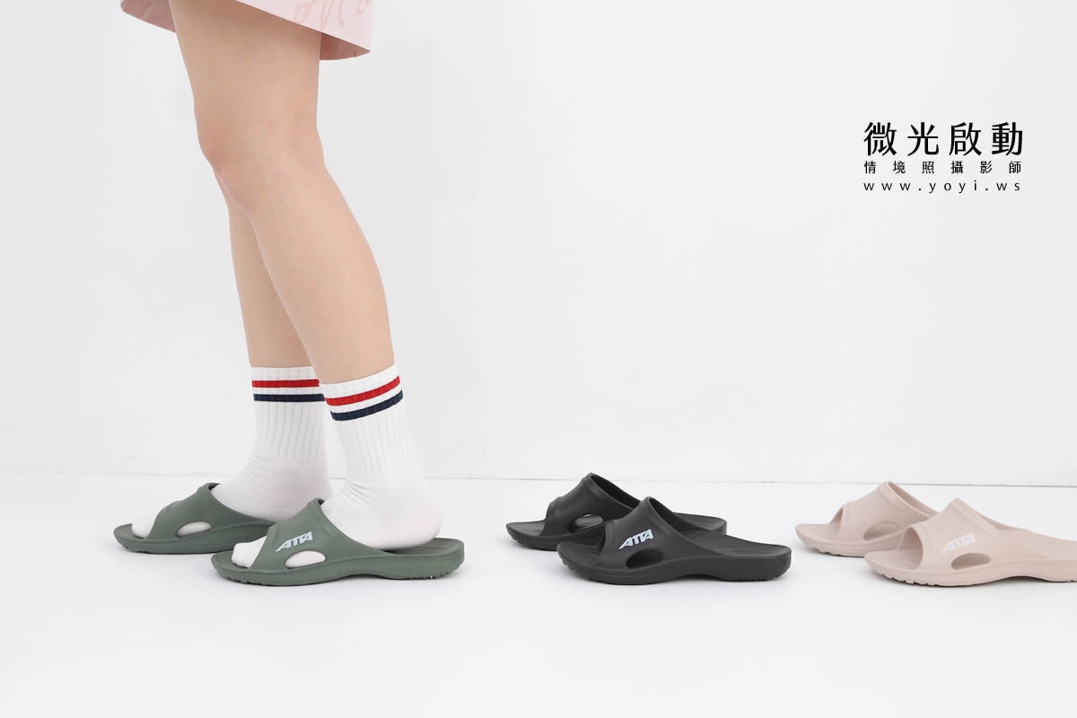 服飾配件商品攝影｜多色系居家拖鞋與包包生活感情境攝影｜太松鞋業 49