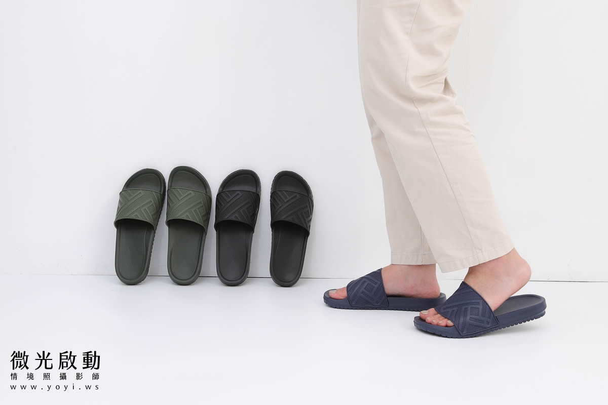 服飾配件商品攝影｜多色系居家拖鞋與包包生活感情境攝影｜太松鞋業 57