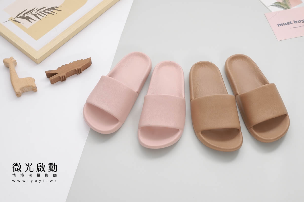 服飾配件商品攝影｜多色系居家拖鞋與包包生活感情境攝影｜太松鞋業 75