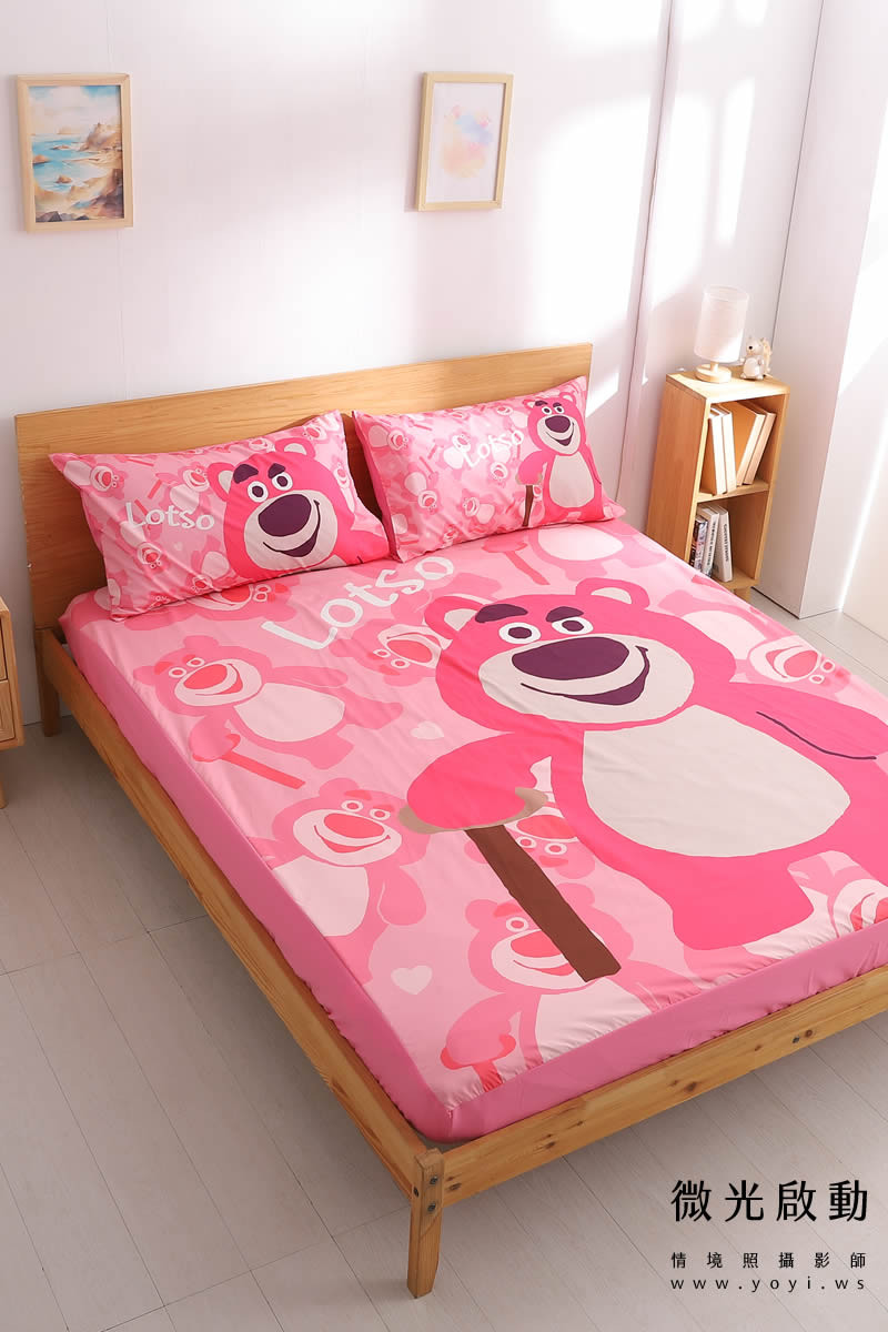 寢具商品攝影｜庫洛米雙人床包情境攝影｜床的嫁紗 21