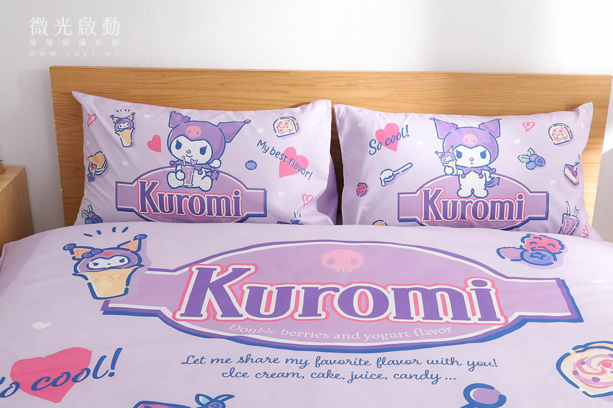 寢具商品攝影｜庫洛米雙人床包情境攝影｜床的嫁紗 35