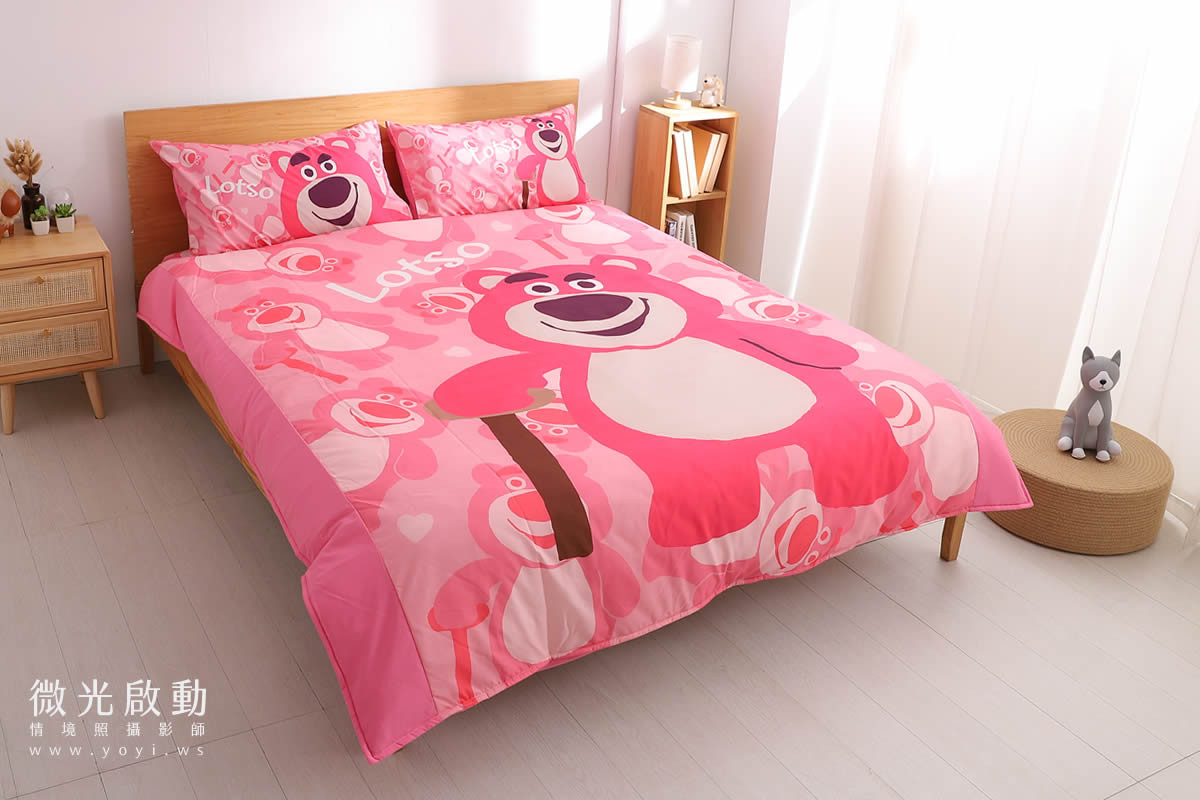 寢具商品攝影｜庫洛米雙人床包情境攝影｜床的嫁紗 39