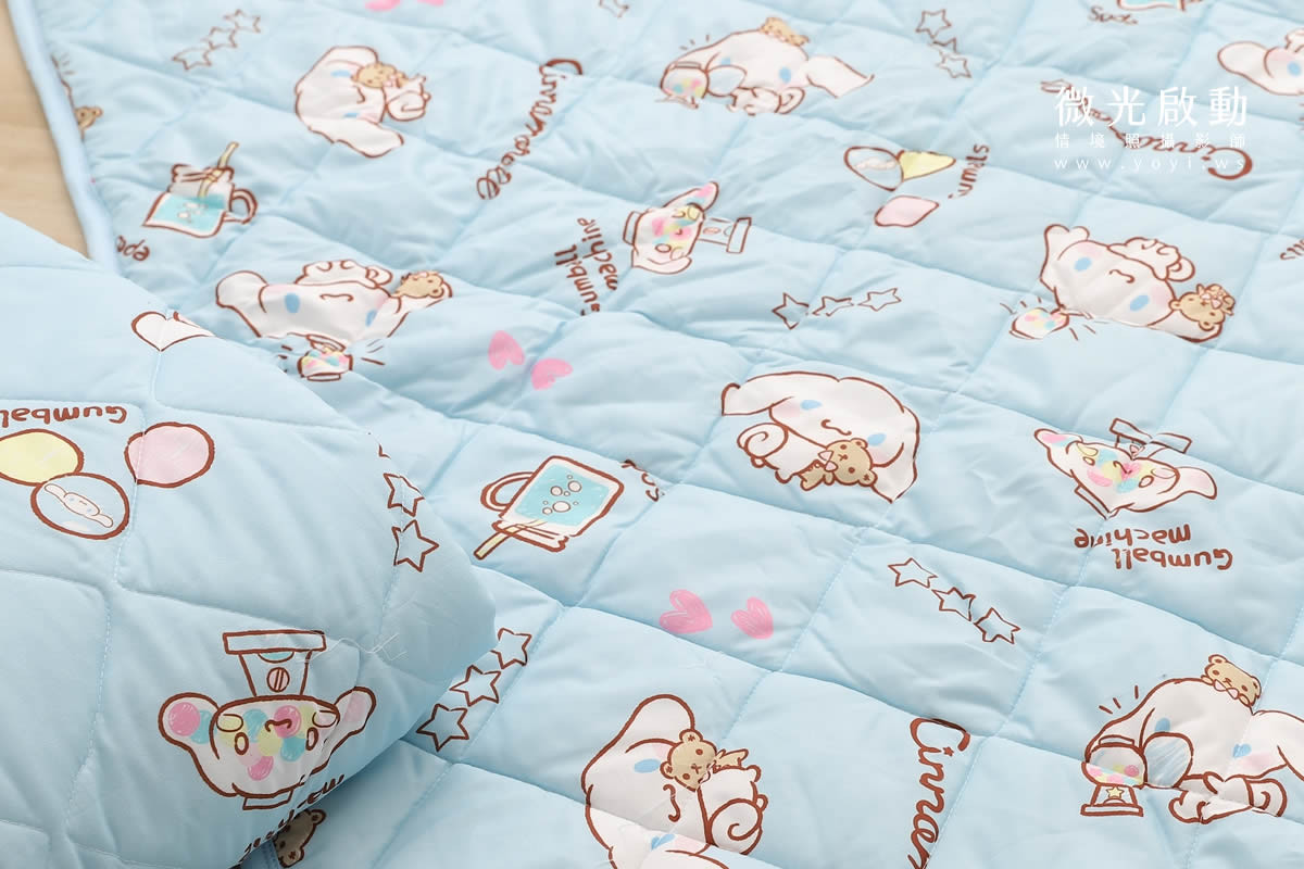 兒童寢具攝影｜庫洛米童趣造型寢具情境攝影｜銘詳 15