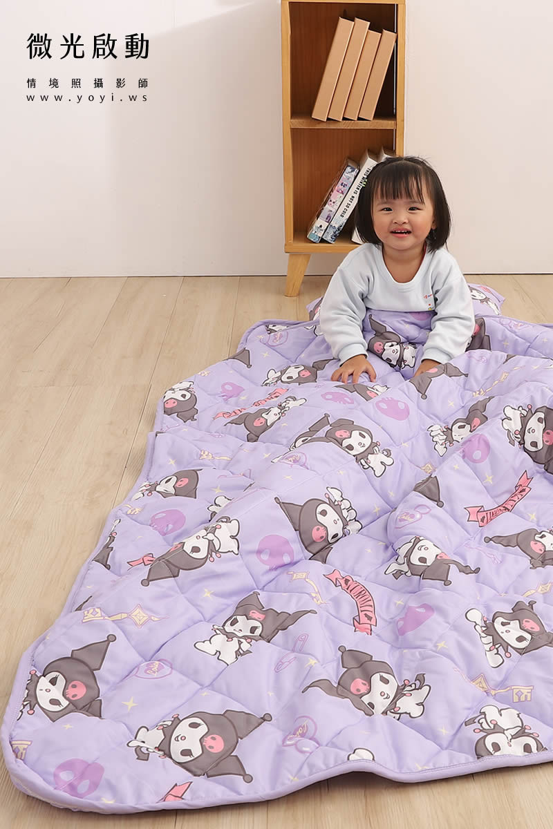 兒童寢具攝影｜庫洛米童趣造型寢具情境攝影｜銘詳 17