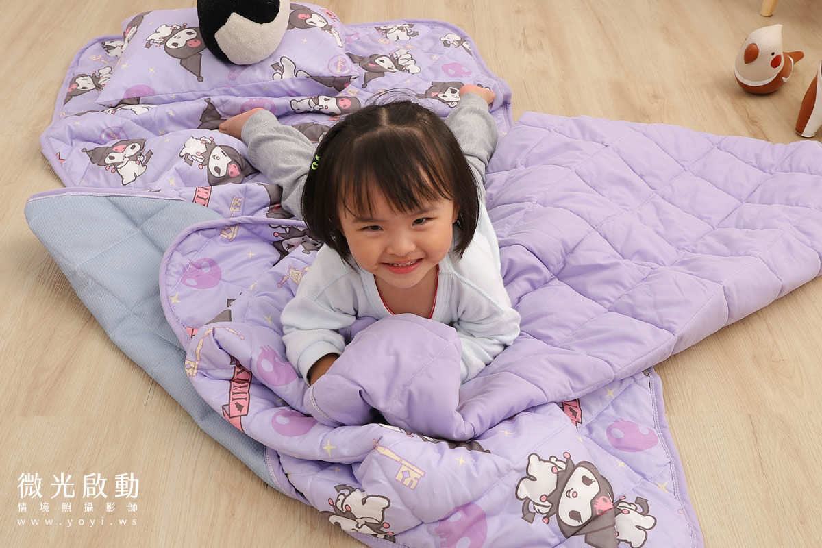 兒童寢具攝影｜庫洛米童趣造型寢具情境攝影｜銘詳 37