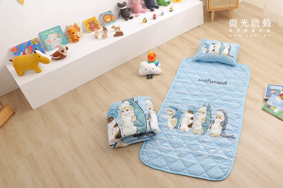 兒童寢具攝影｜庫洛米童趣造型寢具情境攝影｜銘詳 67