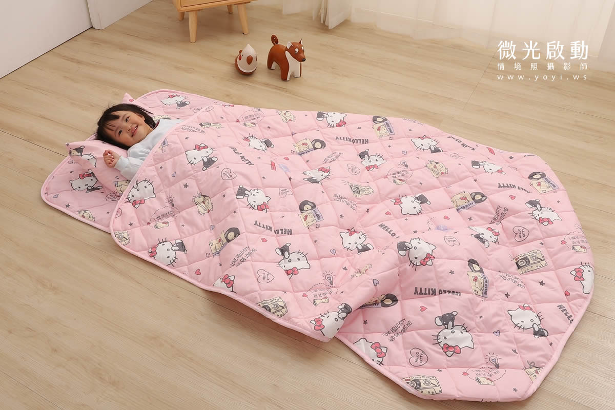 兒童寢具攝影｜庫洛米童趣造型寢具情境攝影｜銘詳 83