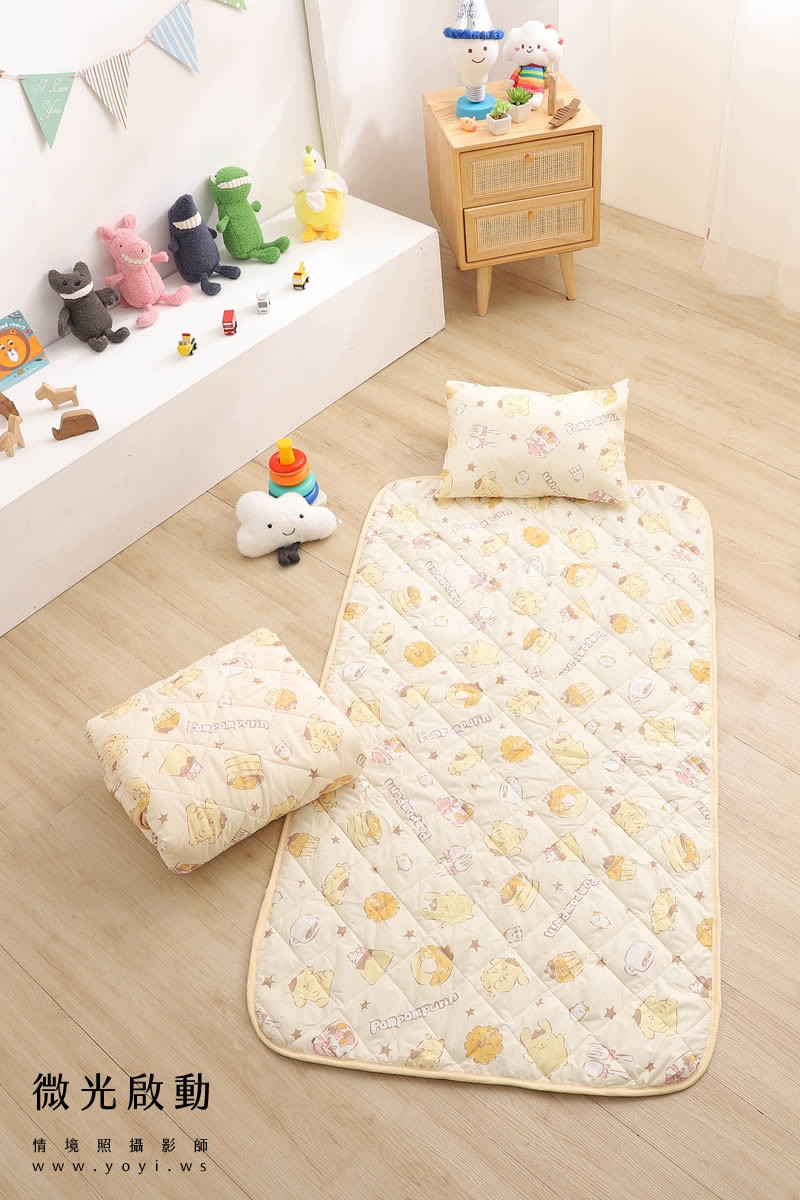 兒童寢具攝影｜庫洛米童趣造型寢具情境攝影｜銘詳 109