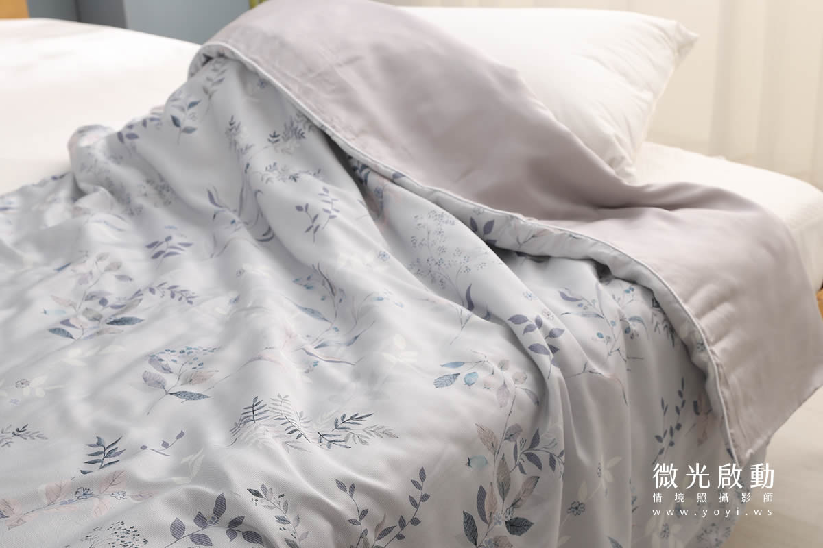 品牌羽絨被攝影｜合隆羽藏粉色輕柔羽絨被模特兒情境攝影｜合隆羽藏 23