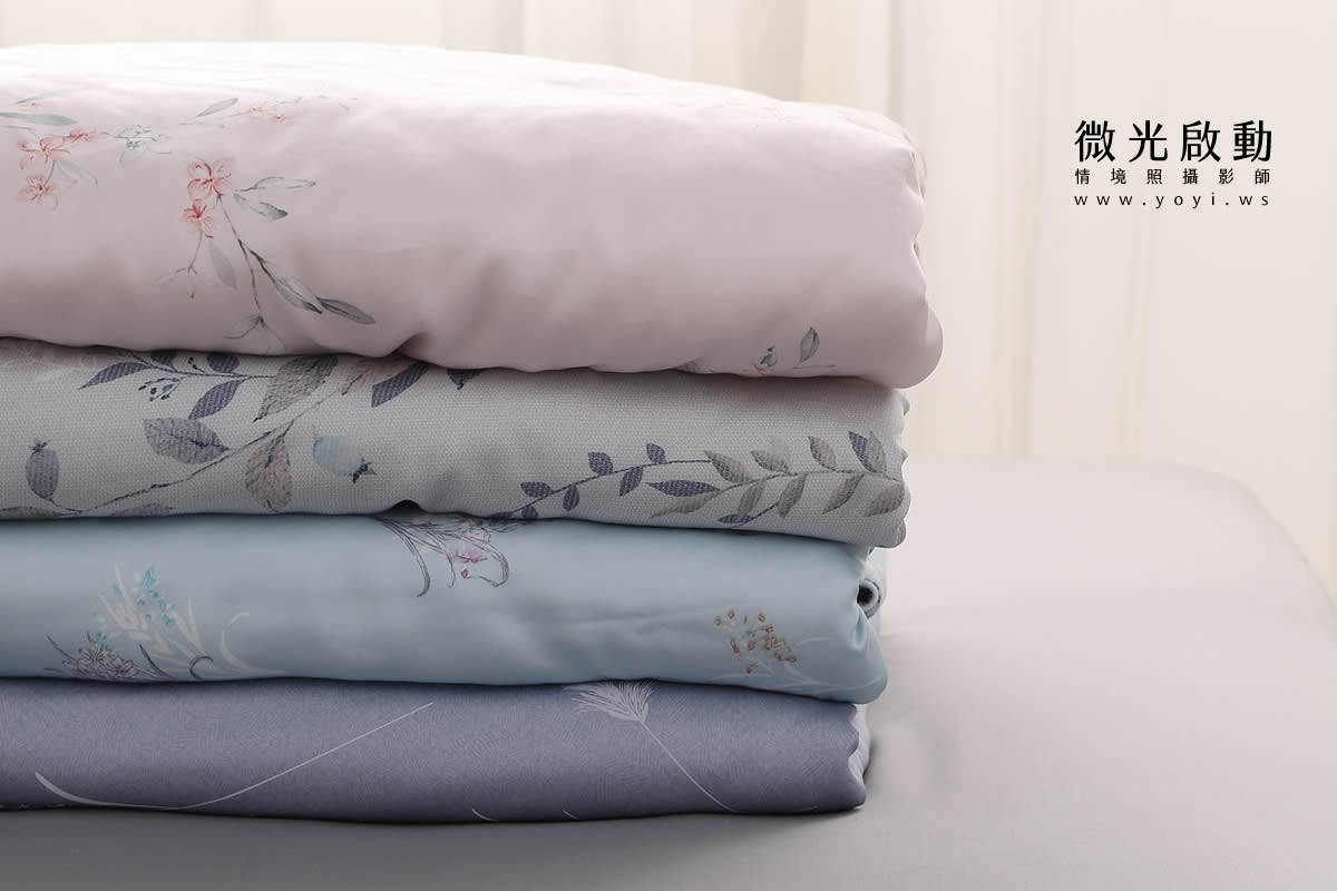 品牌羽絨被攝影｜合隆羽藏粉色輕柔羽絨被模特兒情境攝影｜合隆羽藏 137