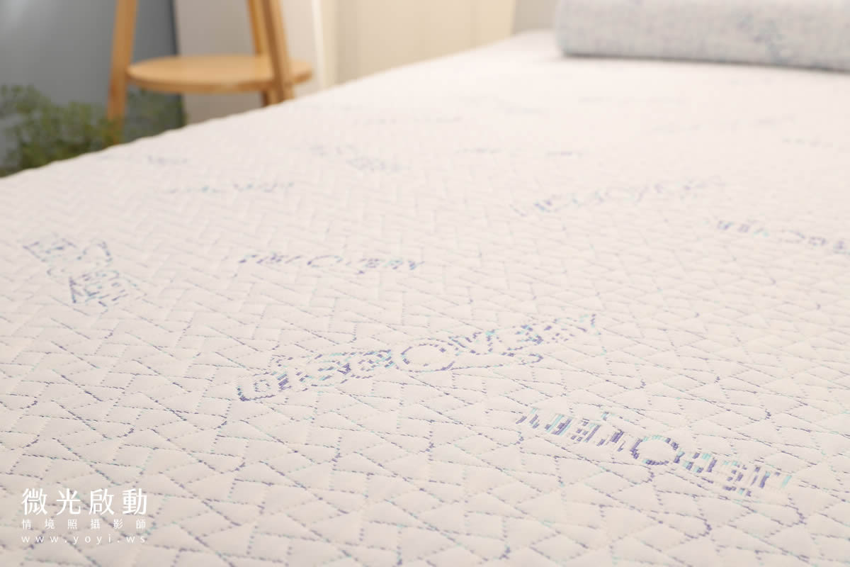 床墊商品攝影｜高支撐機能床墊明亮臥室情境攝影｜恬楉股份有限公司 37