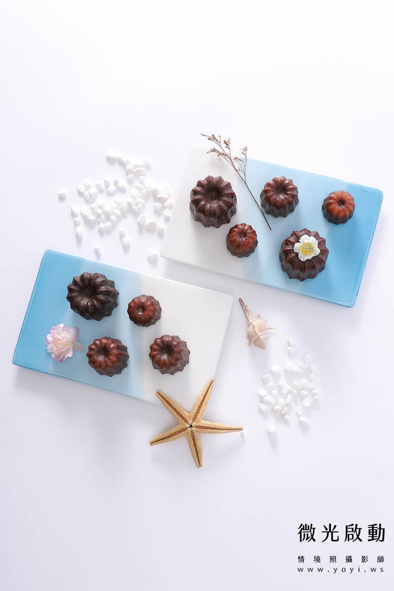 美食甜點攝影｜法式可麗露木盤饗宴高質感情境攝影｜微光群島 13