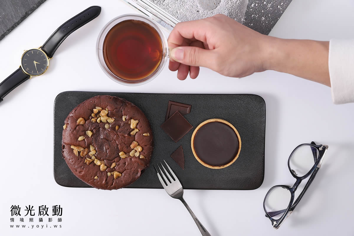 美食甜點攝影｜法式可麗露木盤饗宴高質感情境攝影｜微光群島 45