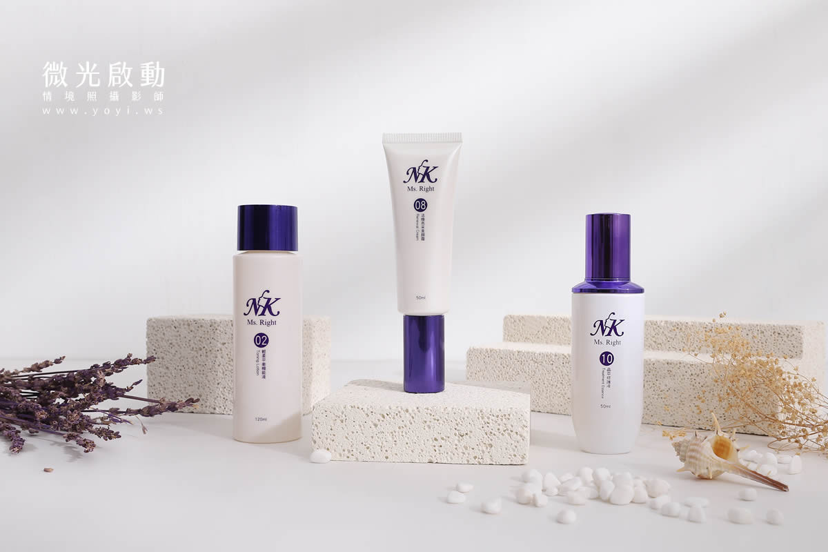 美妝保養品攝影｜NK專業保養品光影賦活模特兒特寫｜泓匯國際有限公司 5