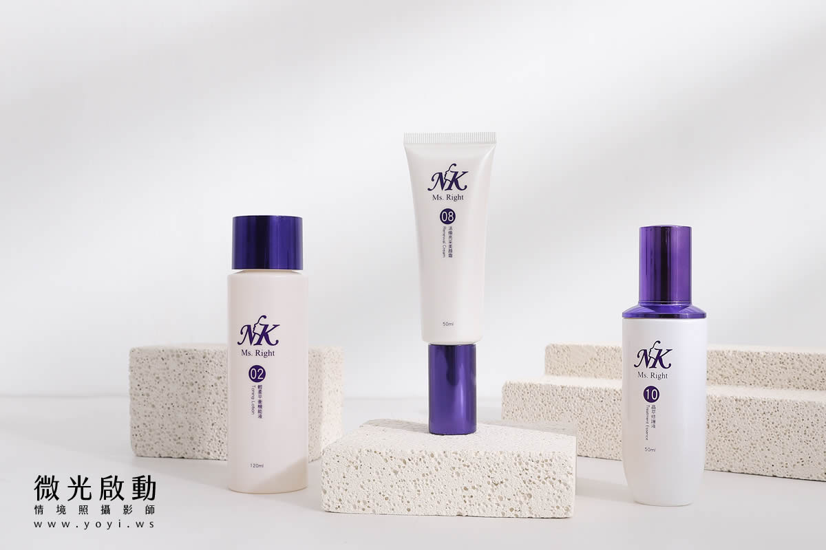 美妝保養品攝影｜NK專業保養品光影賦活模特兒特寫｜泓匯國際有限公司 11