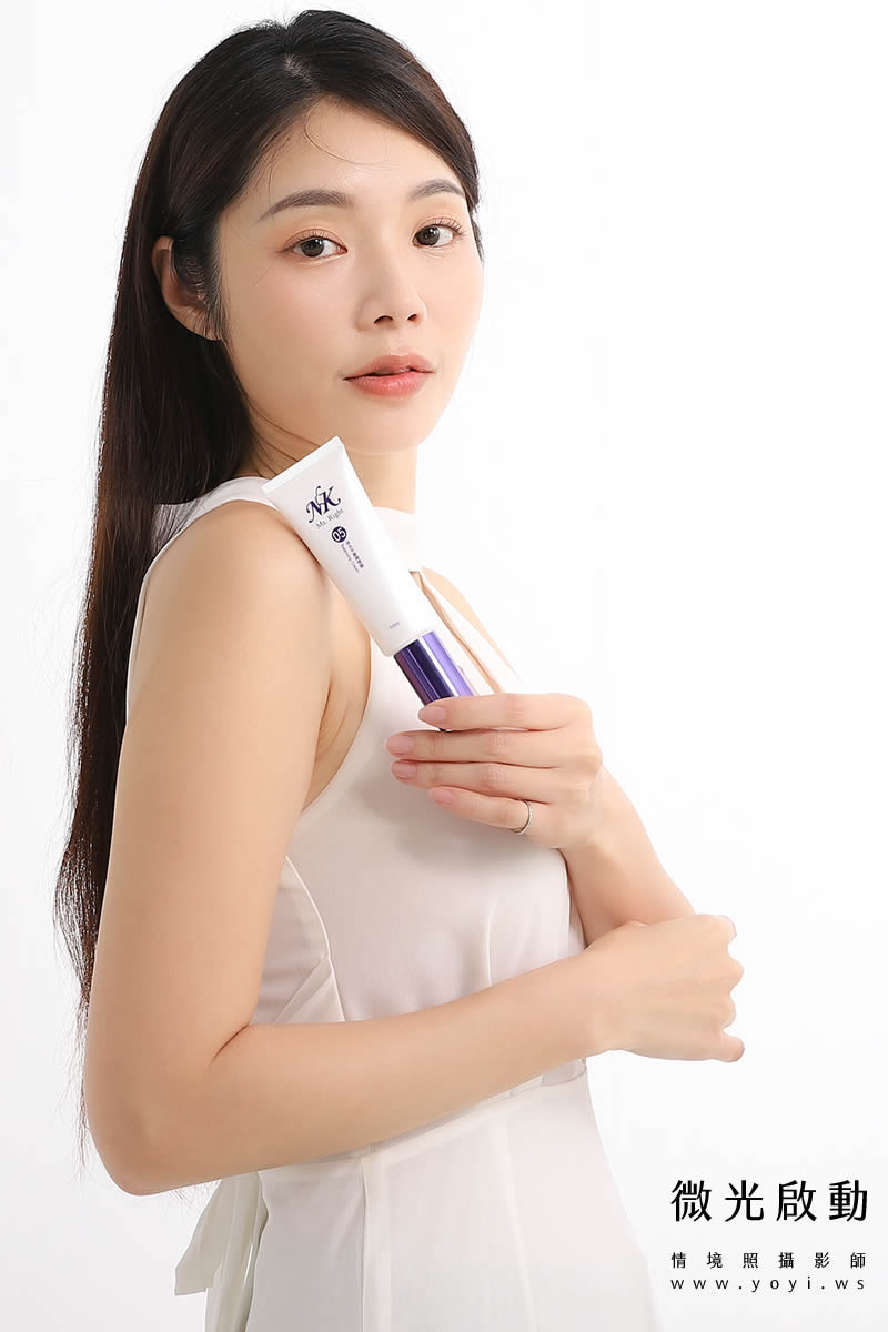 美妝保養品攝影｜NK專業保養品光影賦活模特兒特寫｜泓匯國際有限公司 15