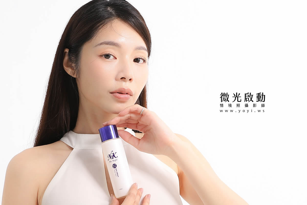美妝保養品攝影｜NK專業保養品光影賦活模特兒特寫｜泓匯國際有限公司 17