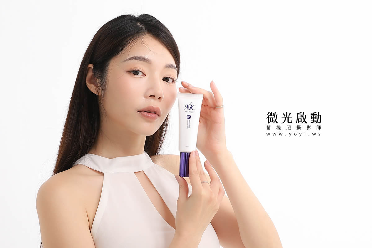 美妝保養品攝影｜NK專業保養品光影賦活模特兒特寫｜泓匯國際有限公司 35