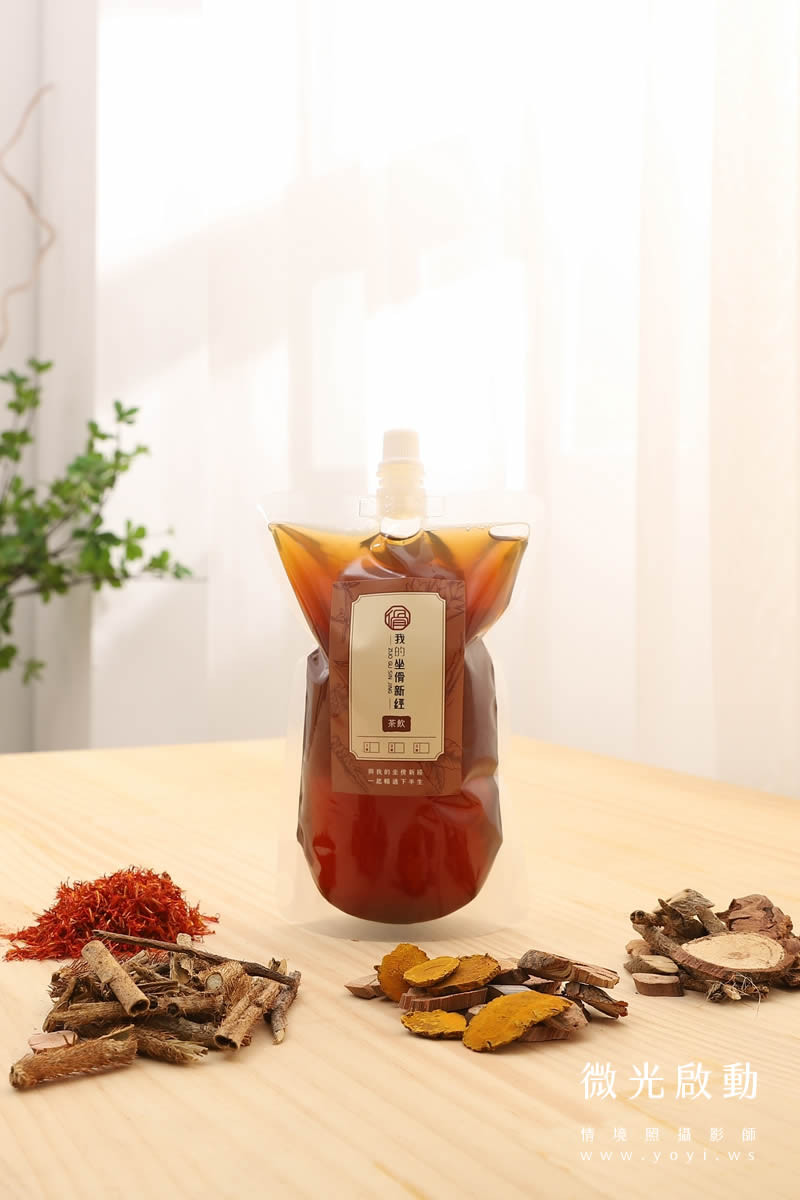 茶飲商品攝影｜漢方養生茶飲溫潤情境攝影｜我的坐骨神經 11
