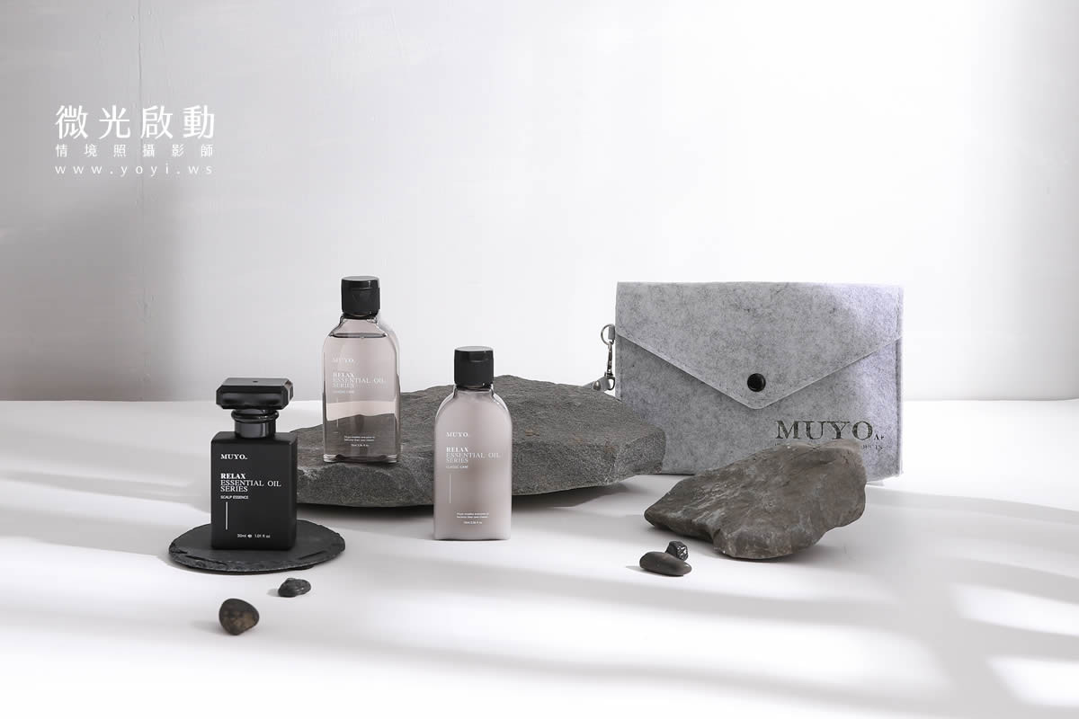 洗髮用品攝影｜深色質感洗髮精與提袋純淨視覺攝影｜葳肯髮粧 51