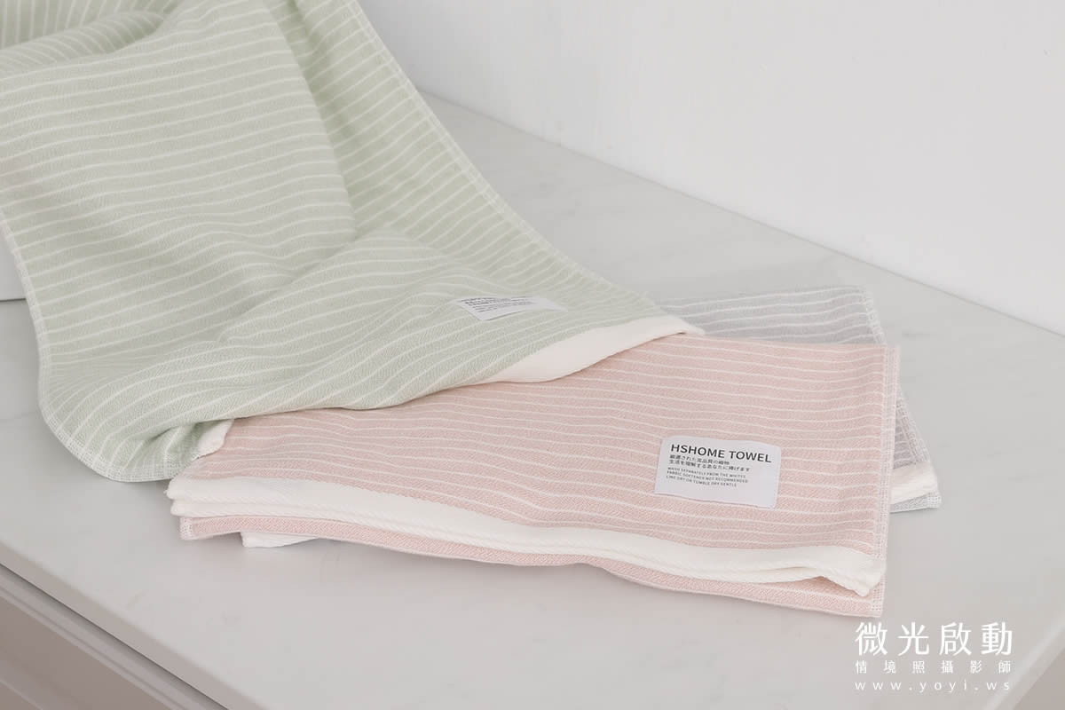 毛巾浴袍商品攝影｜粉色質感浴袍模特兒實穿情境攝影｜星紅織品 11