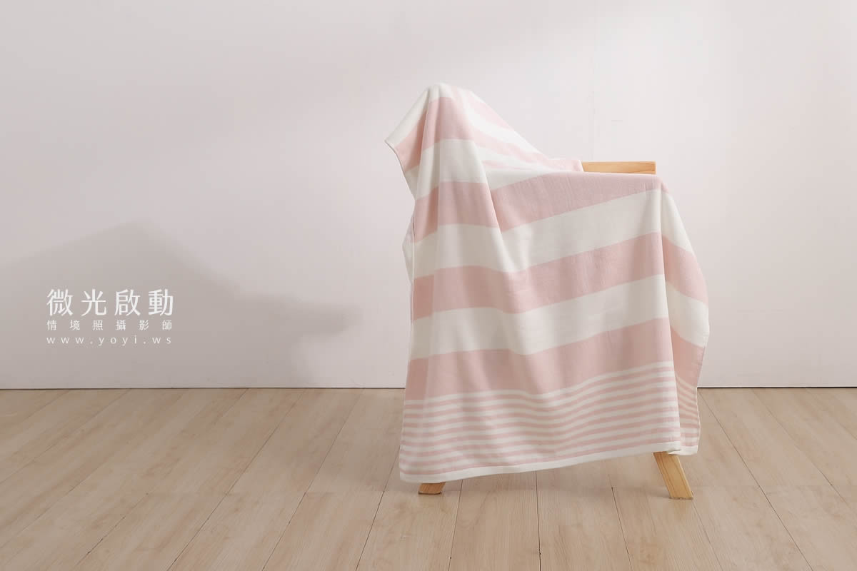 毛巾浴袍商品攝影｜粉色質感浴袍模特兒實穿情境攝影｜星紅織品 29