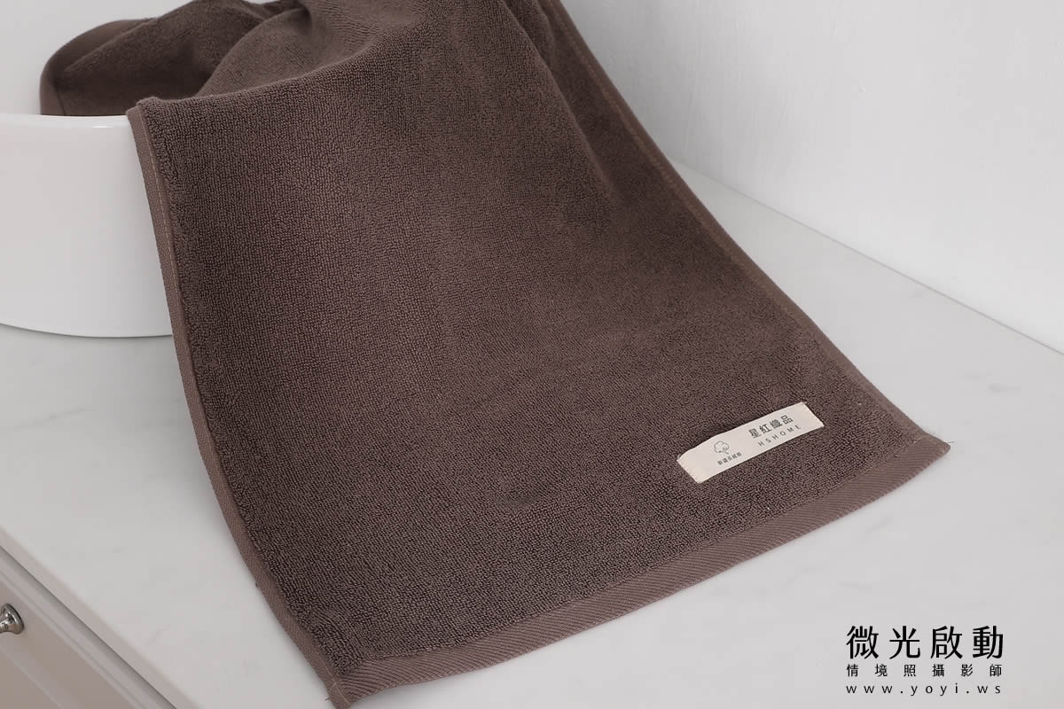 毛巾浴袍商品攝影｜粉色質感浴袍模特兒實穿情境攝影｜星紅織品 45