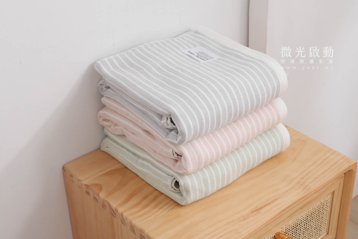 毛巾浴袍商品攝影｜粉色質感浴袍模特兒實穿情境攝影｜星紅織品 77