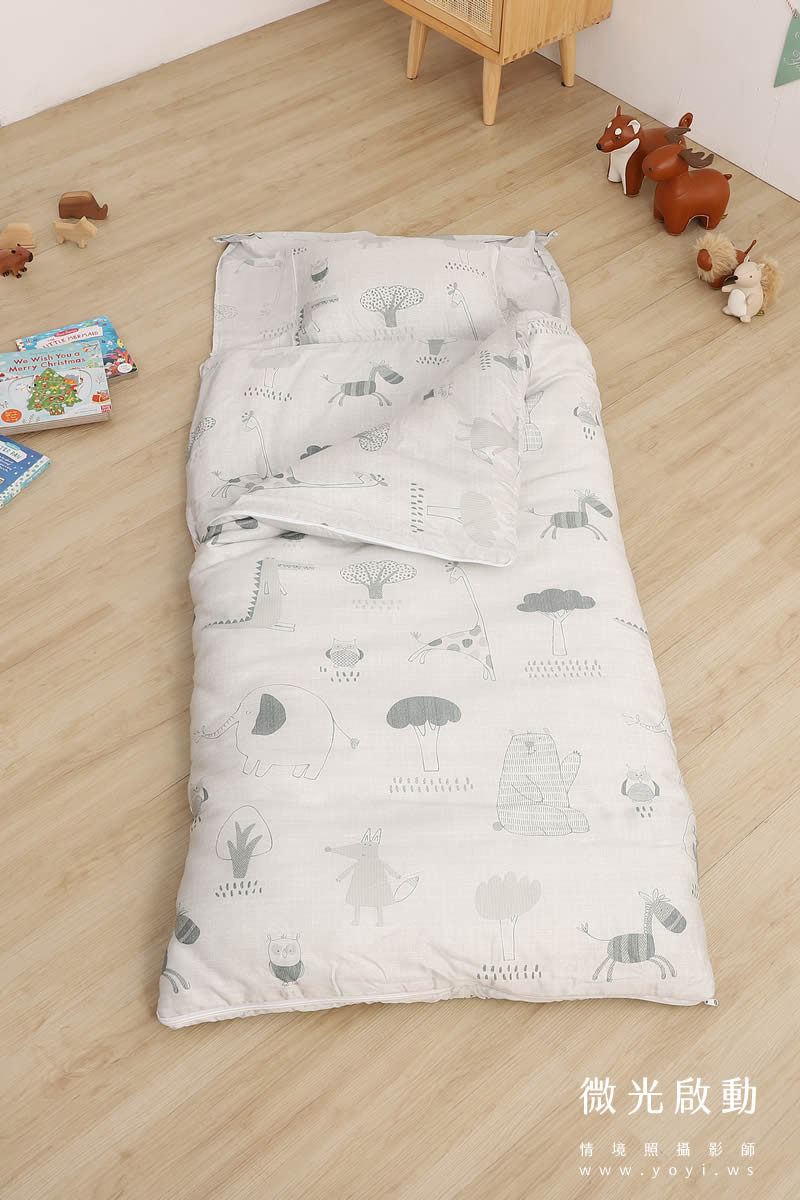 兒童寢具攝影推薦｜幼兒園專用睡墊與寢具組情境攝影｜蒂澄商行 7