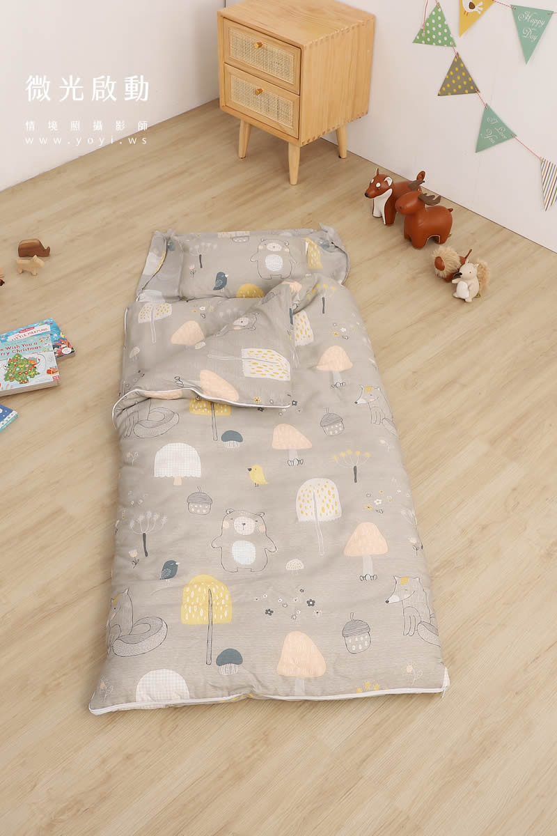 兒童寢具攝影推薦｜幼兒園專用睡墊與寢具組情境攝影｜蒂澄商行 51