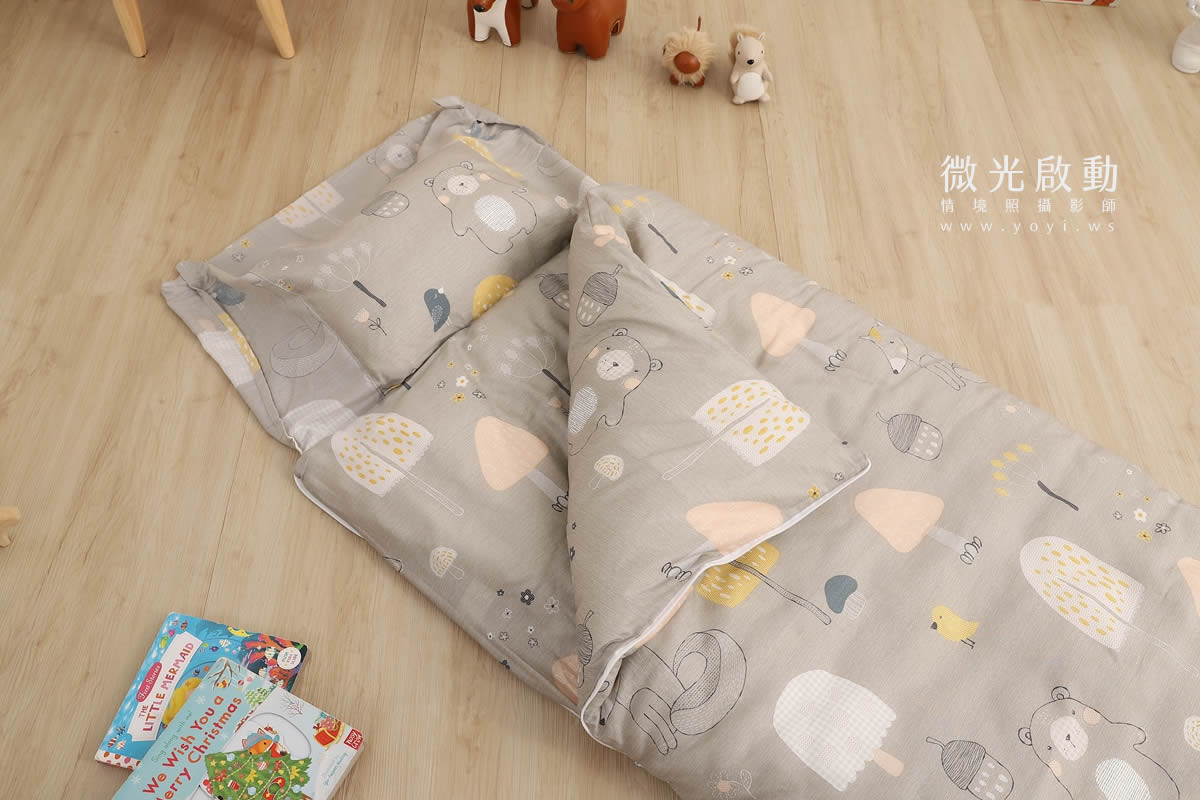 兒童寢具攝影推薦｜幼兒園專用睡墊與寢具組情境攝影｜蒂澄商行 65