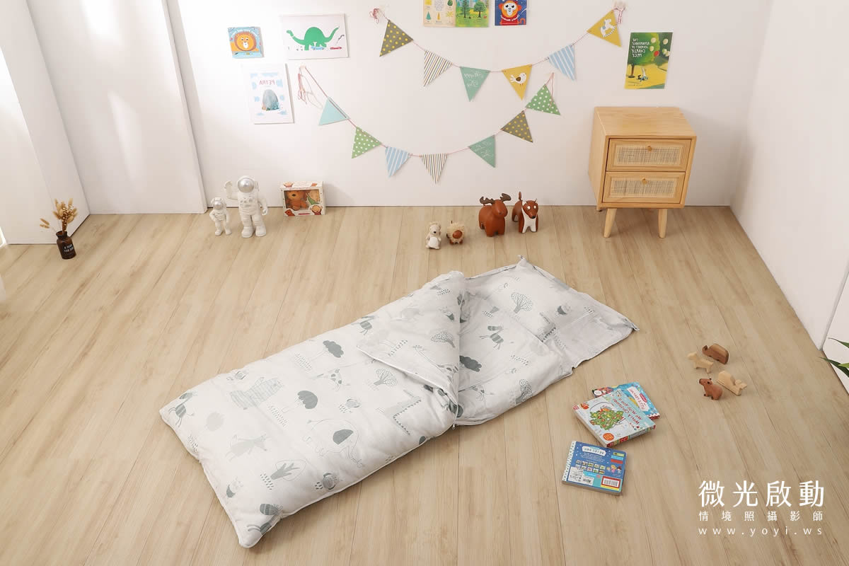 兒童寢具攝影推薦｜幼兒園專用睡墊與寢具組情境攝影｜蒂澄商行 69