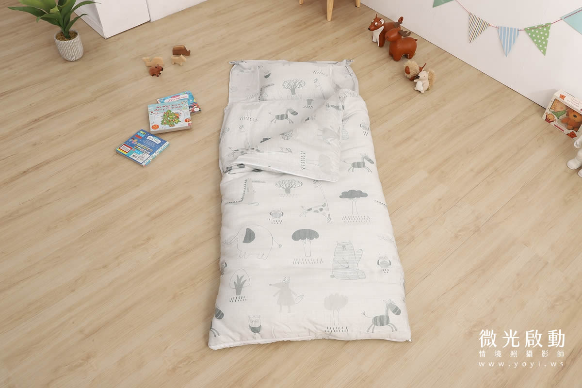 兒童寢具攝影推薦｜幼兒園專用睡墊與寢具組情境攝影｜蒂澄商行 71