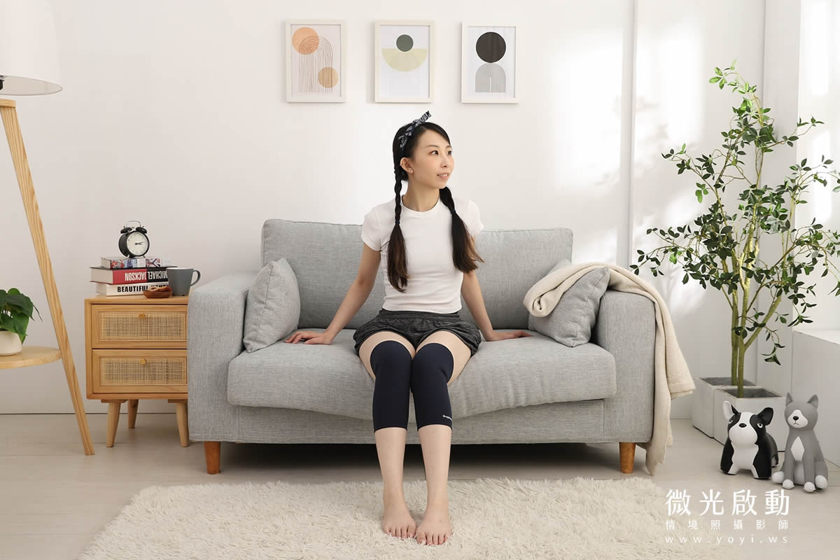 機能穿戴商品攝影｜石墨烯恢復套模特兒居家情境攝影｜群彥 57