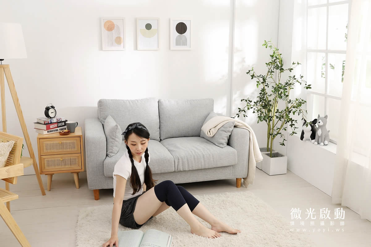 機能穿戴商品攝影｜石墨烯恢復套模特兒居家情境攝影｜群彥 65