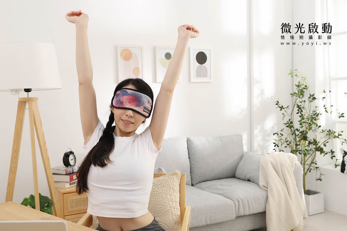 機能穿戴商品攝影｜石墨烯恢復套模特兒居家情境攝影｜群彥 73