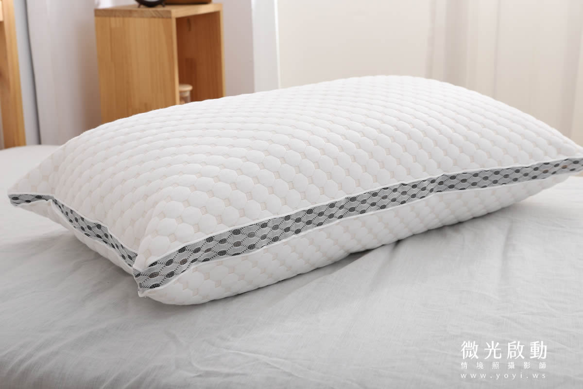寢具商品攝影｜高支撐機能枕頭模特兒熟睡情境攝影｜新豪國際 13