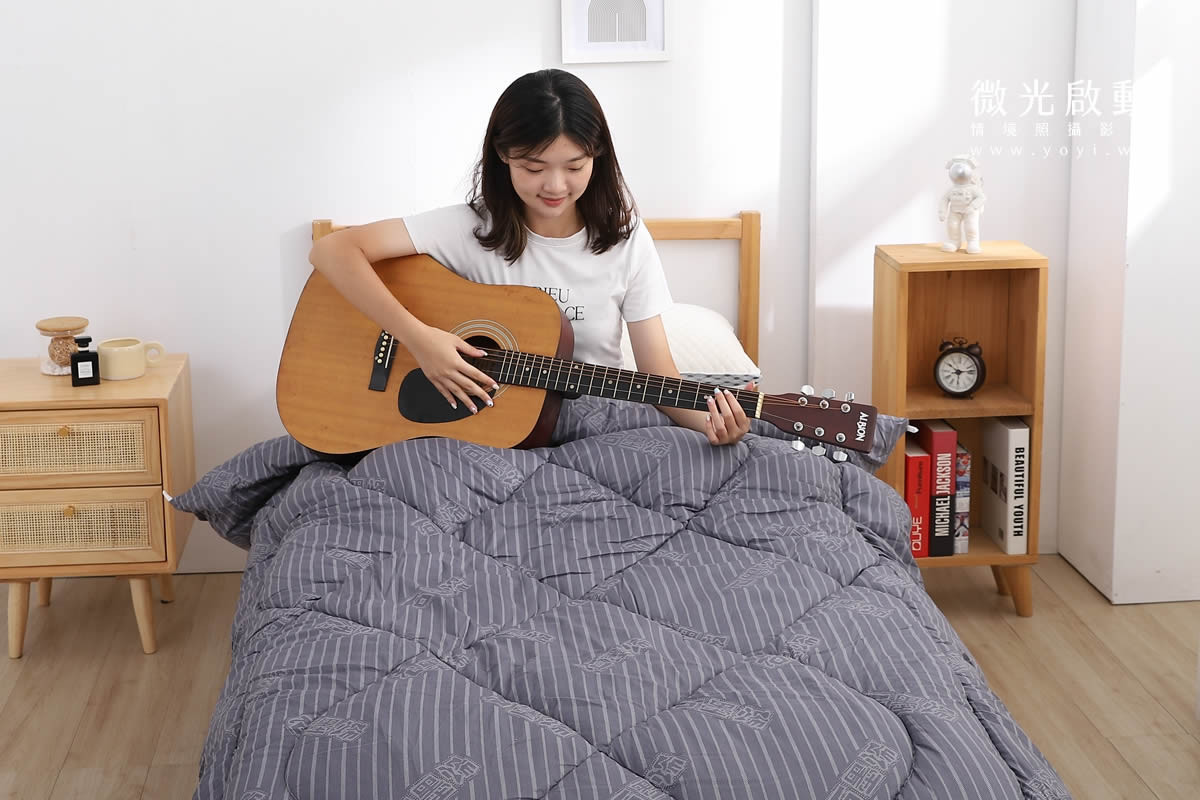 寢具商品攝影｜高支撐機能枕頭模特兒熟睡情境攝影｜新豪國際 205