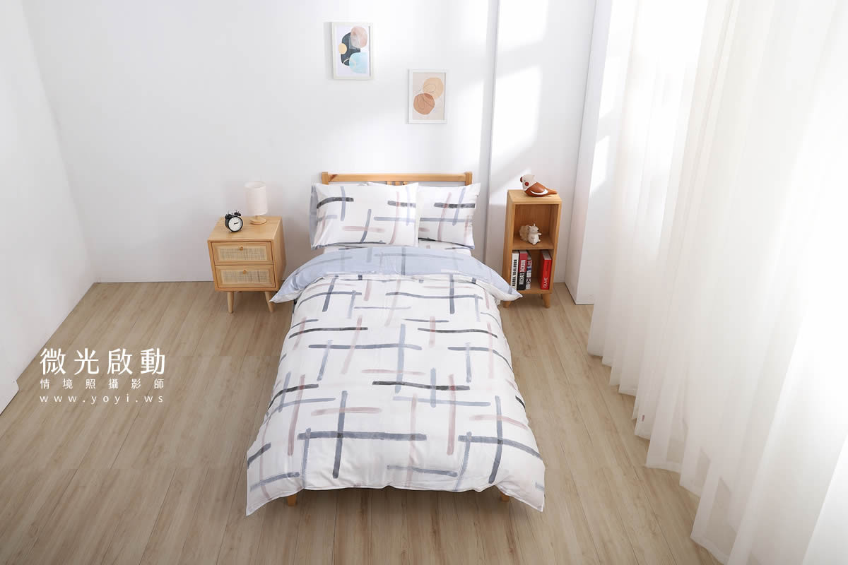 寢具商品攝影｜高支撐機能枕頭模特兒熟睡情境攝影｜新豪國際 207