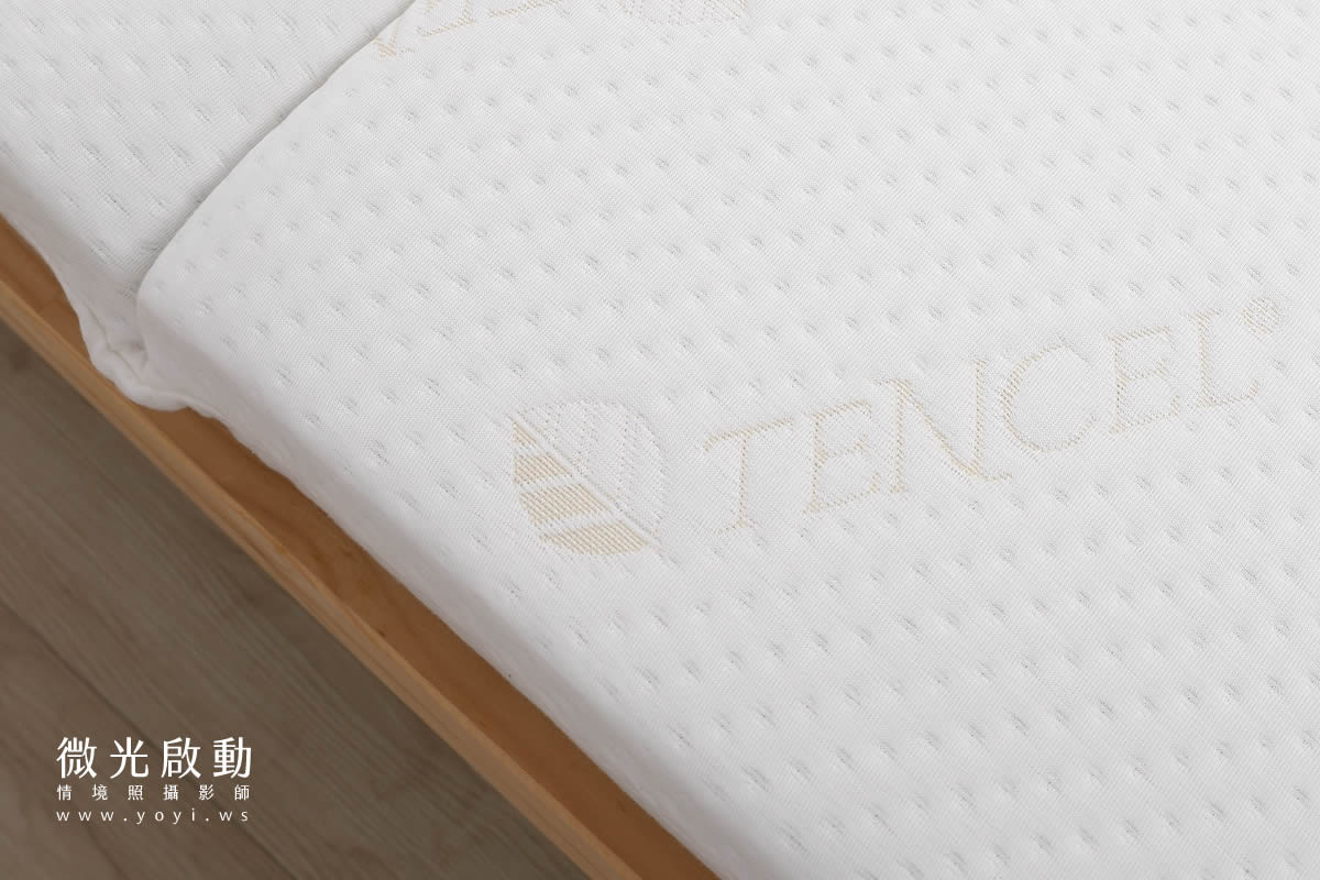 寢具商品攝影｜高支撐機能枕頭模特兒熟睡情境攝影｜新豪國際 63