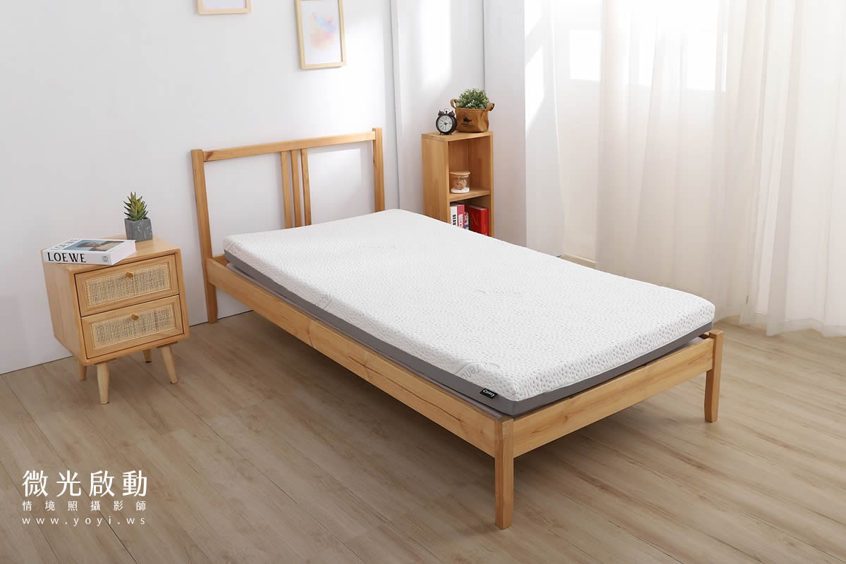 寢具商品攝影｜高支撐機能枕頭模特兒熟睡情境攝影｜新豪國際 105