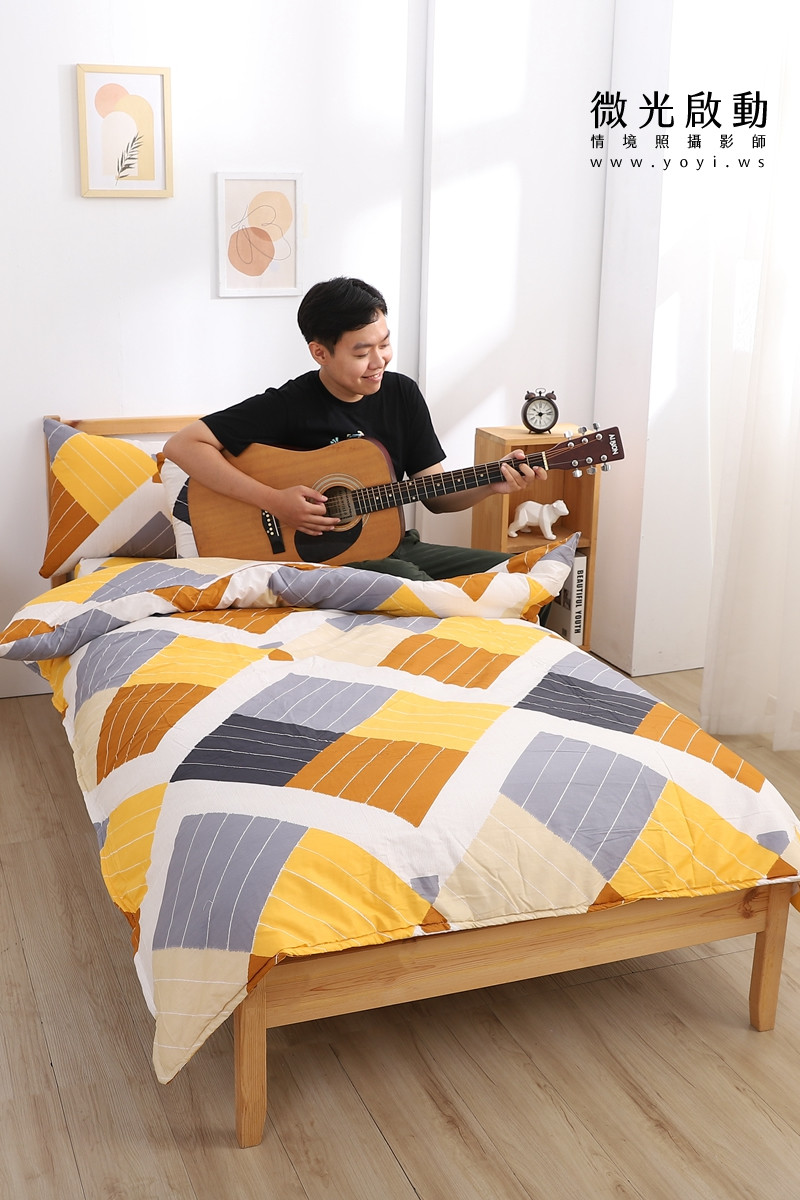 寢具商品攝影｜高支撐機能枕頭模特兒熟睡情境攝影｜新豪國際 115