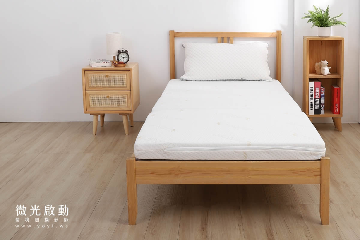 寢具商品攝影｜高支撐機能枕頭模特兒熟睡情境攝影｜新豪國際 135