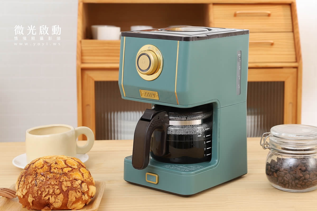 小家電商品攝影｜Toffy 復古美型咖啡機溫馨情境攝影｜Toffy 5