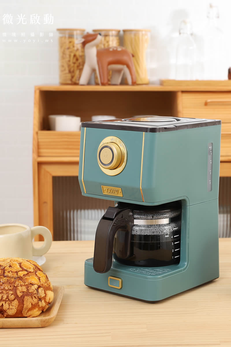 小家電商品攝影｜Toffy 復古美型咖啡機溫馨情境攝影｜Toffy 7